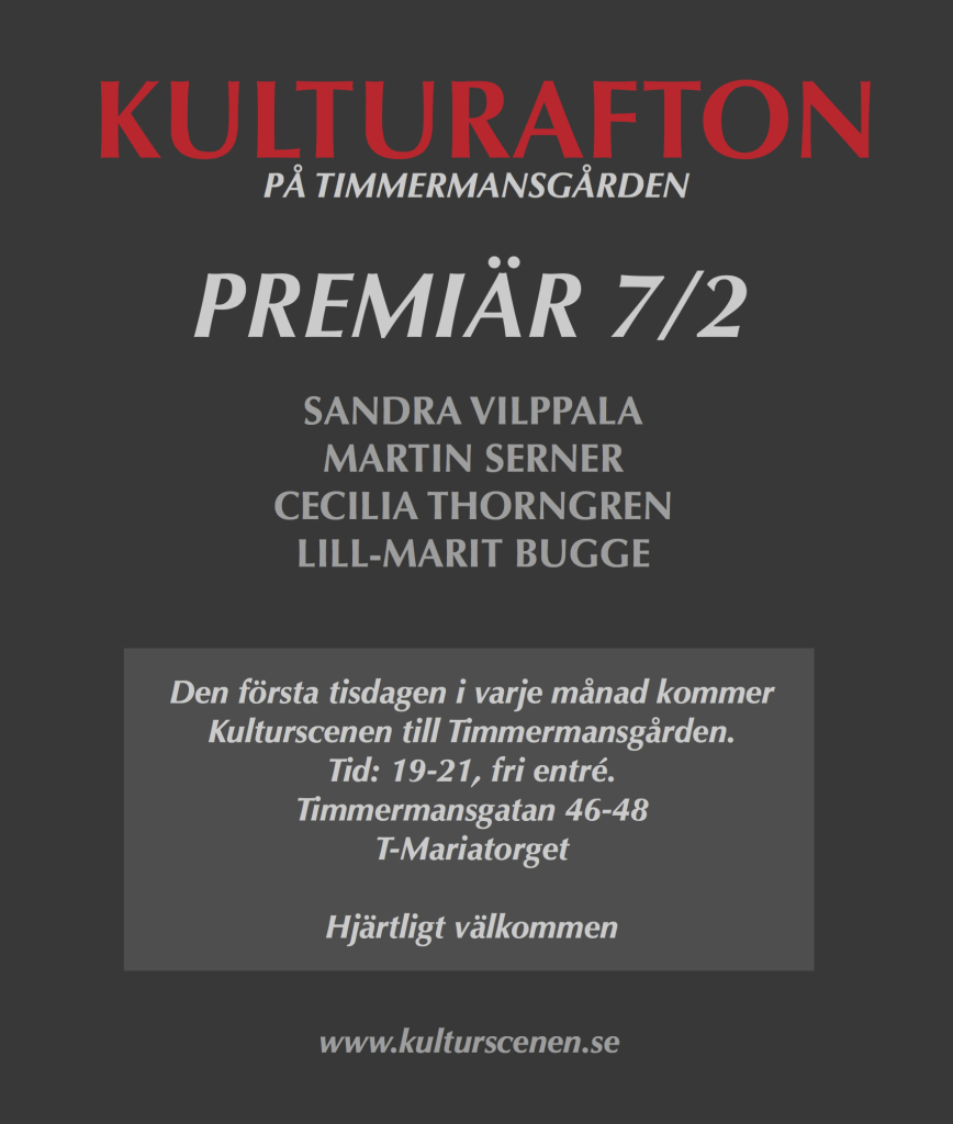 KULTURAFTONaffisch1